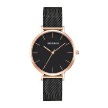 High quality luxury japan movt stainless steel back lady women quartz hand wrist watch for girl